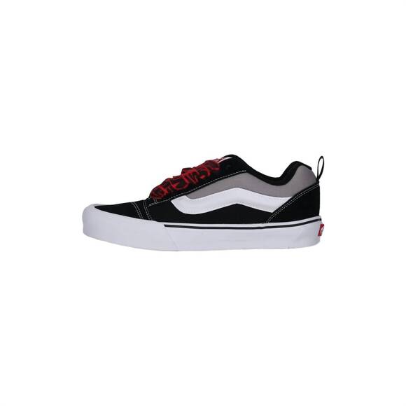 NEW VANS men's knu skool jumbo sneakers in black/white